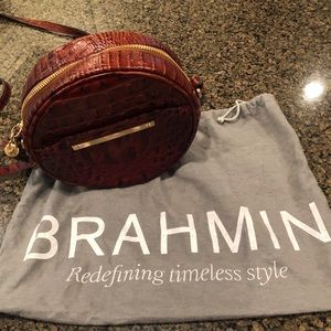 Brahmin Round Cross Body